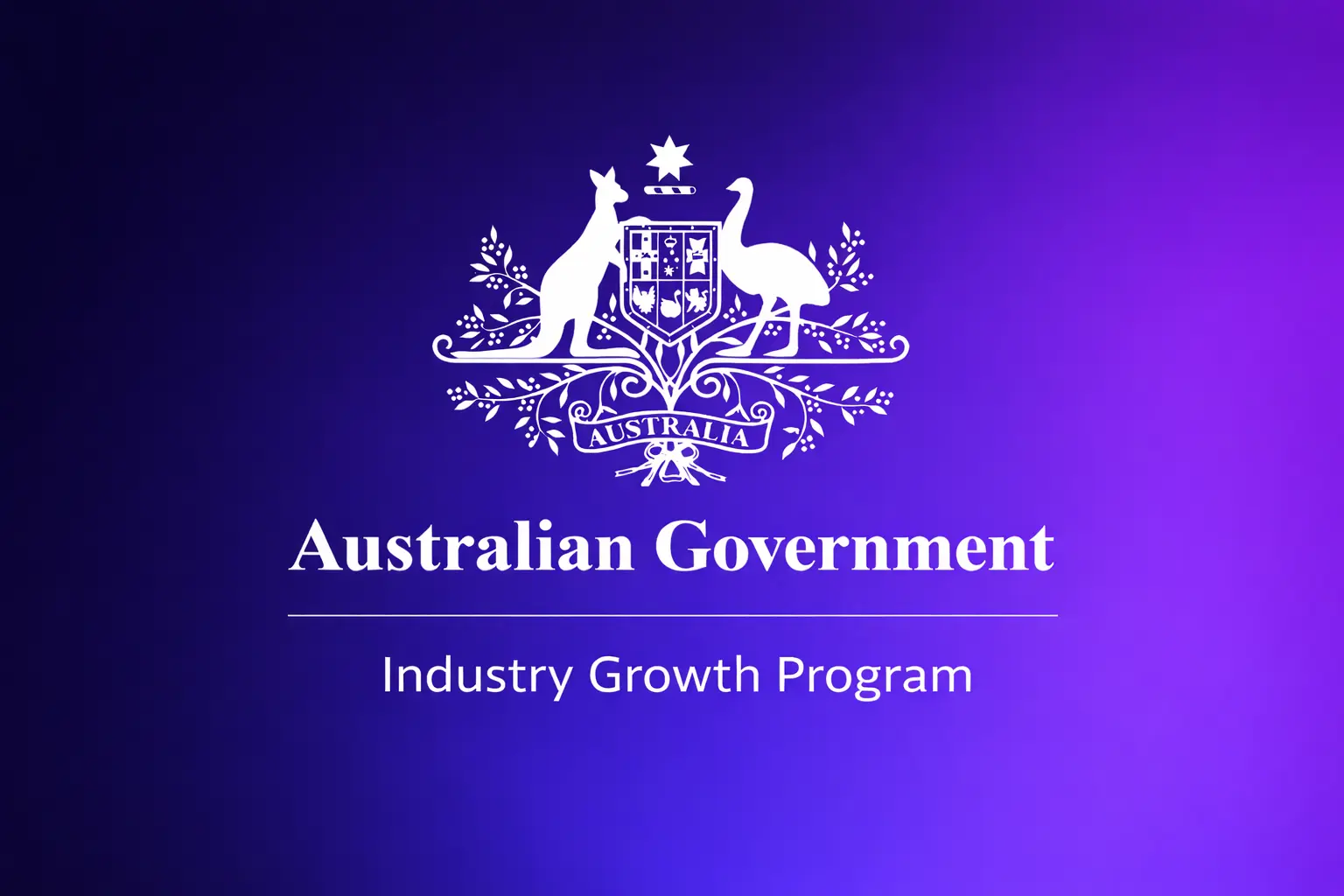Australian Government Industry Growth Program logo