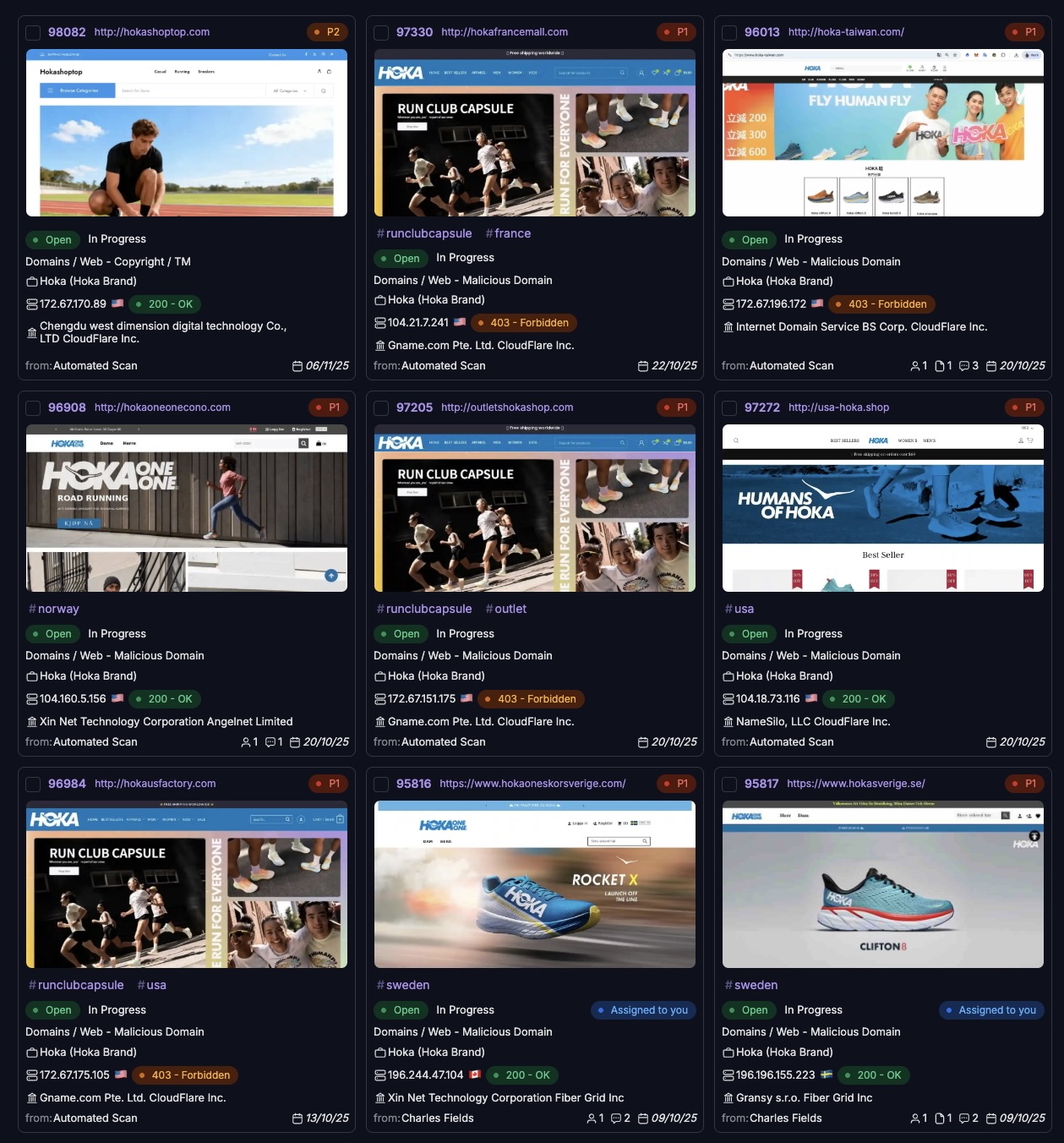 The Unphish Threat Feed helps organisations identify and investigate scam campaigns by centralising suspected threats, brand impersonation activity and related infrastructure within a single view.