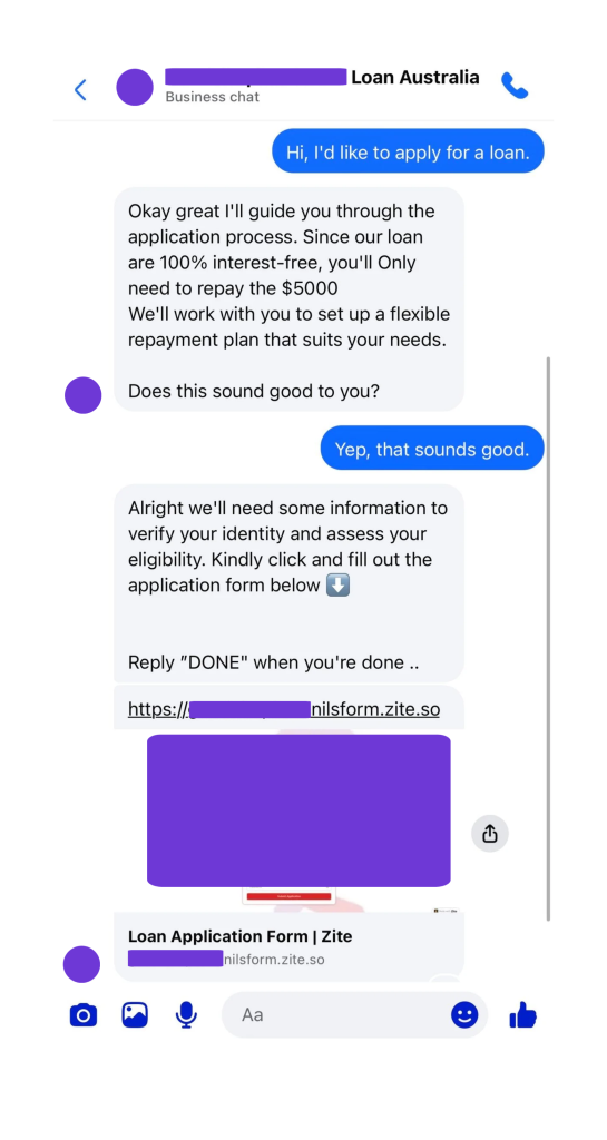 Messenger Conversation